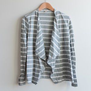 J. Crew Draped Striped Cardigan Size XS